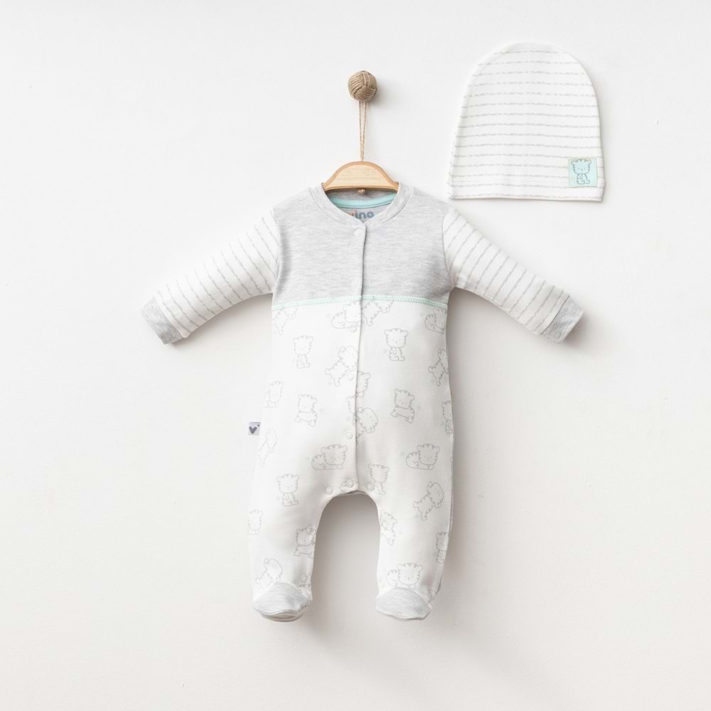 MİNİK ASLAN DESENLİ 2 Lİ TULUM % 100 PAMUK