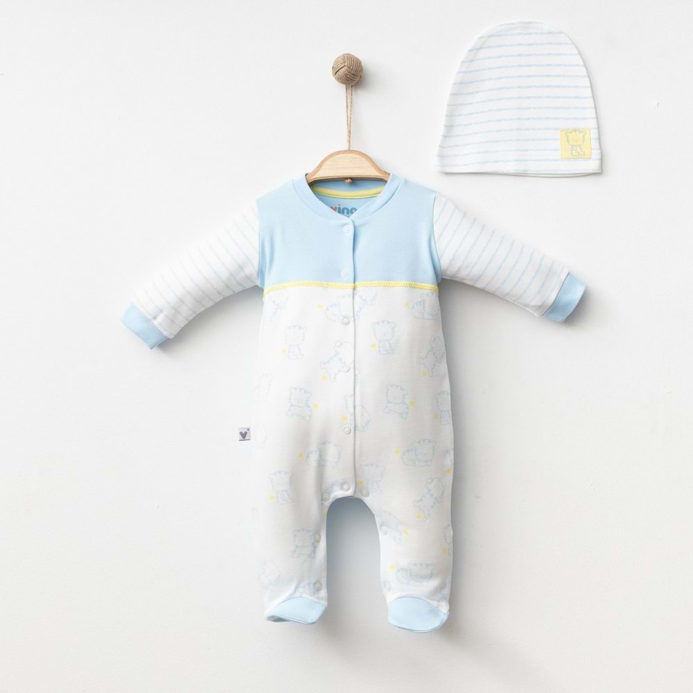 MİNİK ASLAN DESENLİ 2 Lİ TULUM % 100 PAMUK