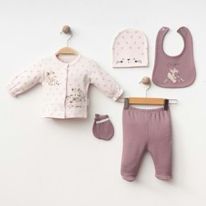 BÜZGÜLÜ KOL KALPLİ SİNCAP 5 Lİ SET % 100 PAMUK