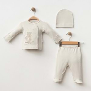 LİTTLE AND LOVED 3 LÜ SET % 100 PAMUK