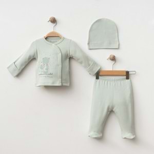 LİTTLE AND LOVED 3 LÜ SET % 100 PAMUK