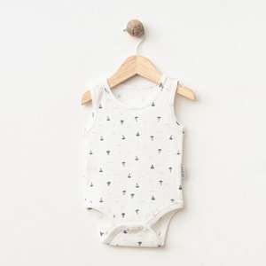 YELKEN DESENLİ JAKARLI ATLET BADİ % 100 PAMUK